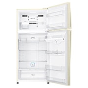 LG 506 л, Холодильник LG с верхней морозильной камерой, DoorCooling+, фильтр HygieneFresh+, GN-H702HEHZ