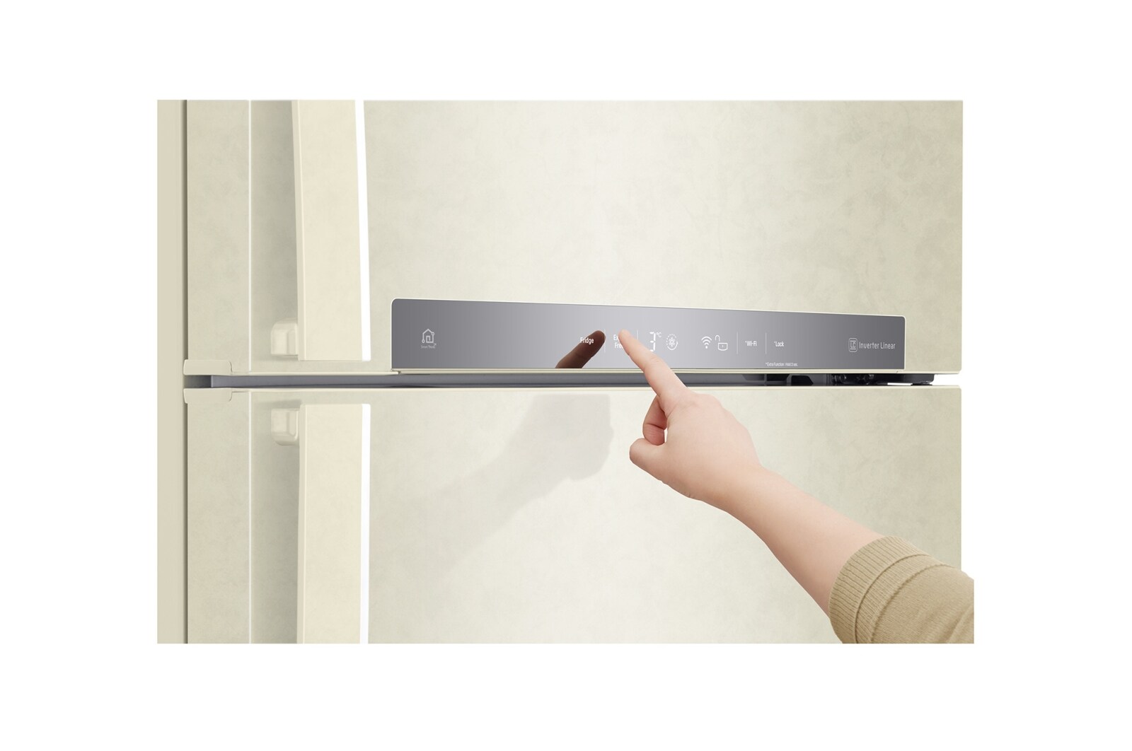 LG 506 л, Холодильник LG с верхней морозильной камерой, DoorCooling+, фильтр HygieneFresh+, GN-H702HEHZ