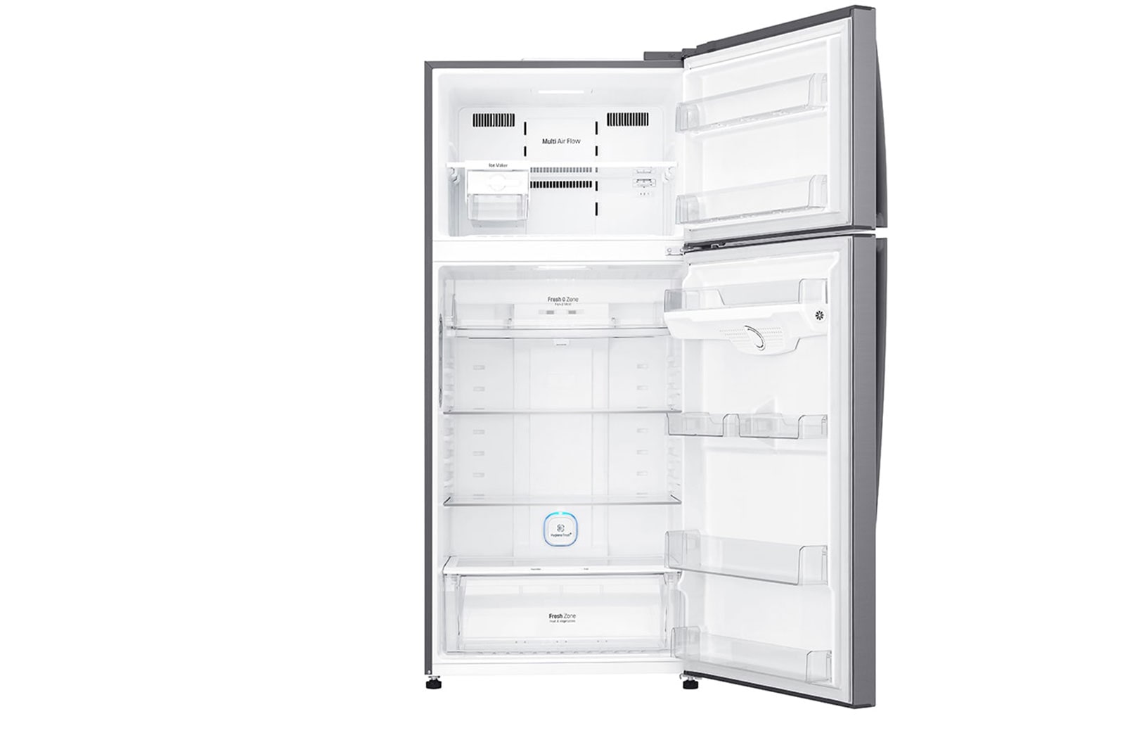 LG 506 л, Холодильник LG  с верхней морозильной камерой, DoorCooling+, фильтр HygieneFresh+, GN-H702HMHZ