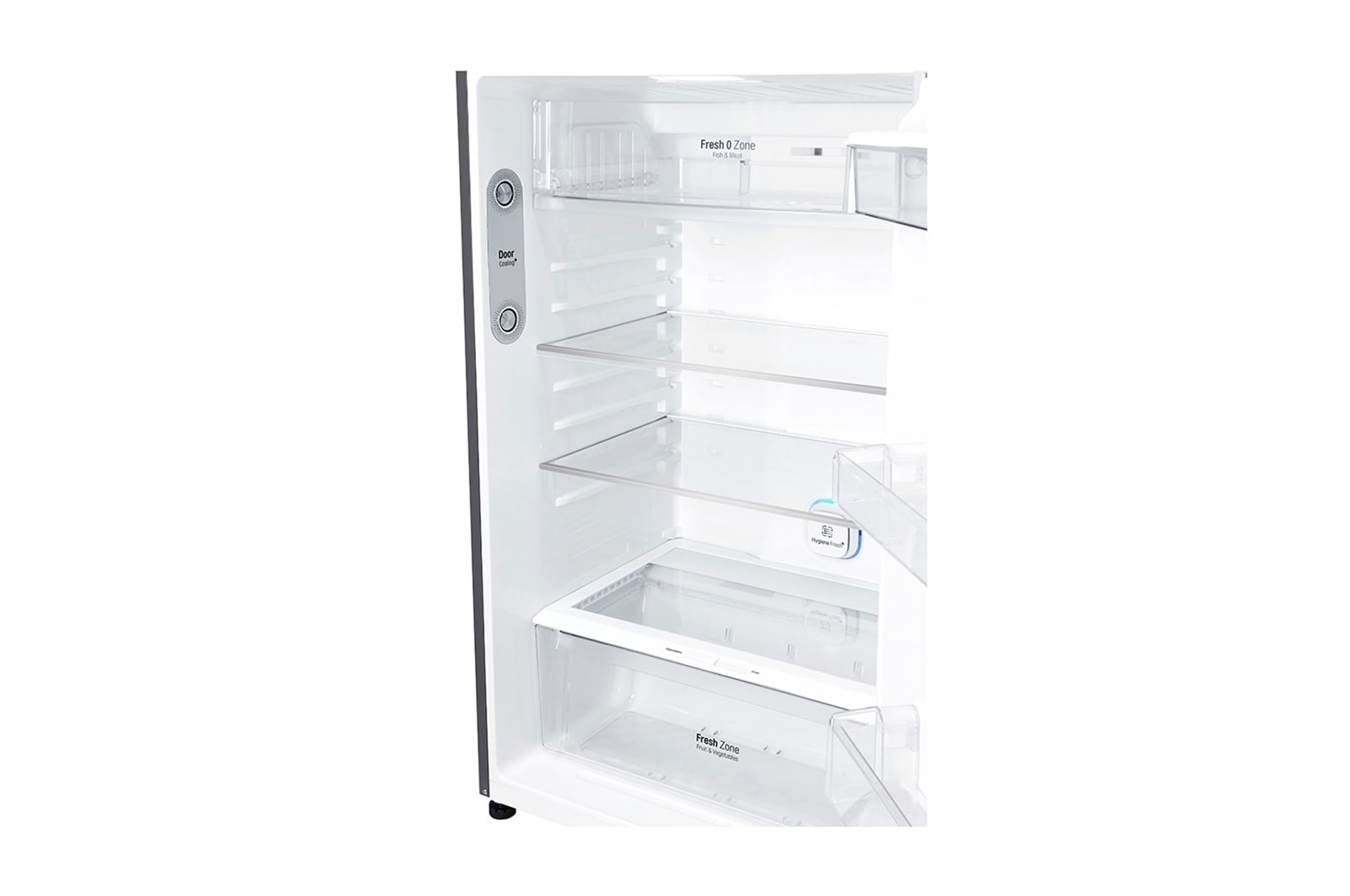 LG 506 л, Холодильник LG  с верхней морозильной камерой, DoorCooling+, фильтр HygieneFresh+, GN-H702HMHZ