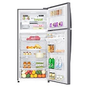 LG 506 л, Холодильник LG  с верхней морозильной камерой, DoorCooling+, фильтр HygieneFresh+, GN-H702HMHZ