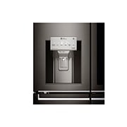 LG 571 л, Многодверный холодильник LG InstaView Door-In-Door, диспенсер, Инверторный Линейный Компрессор, GR-X24FTKSB