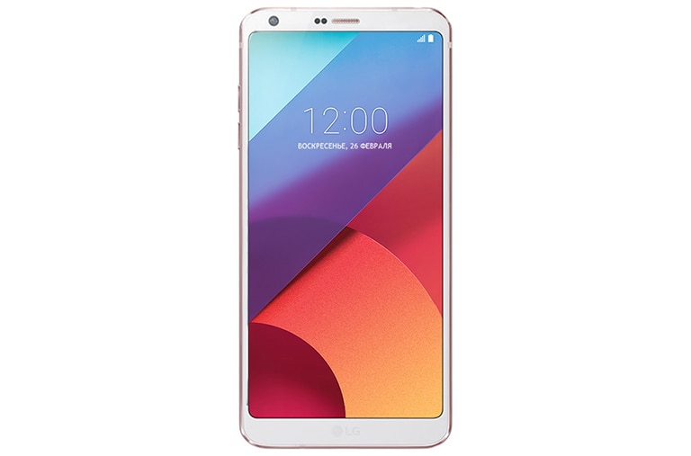 Вид LG G6 H870 спереди