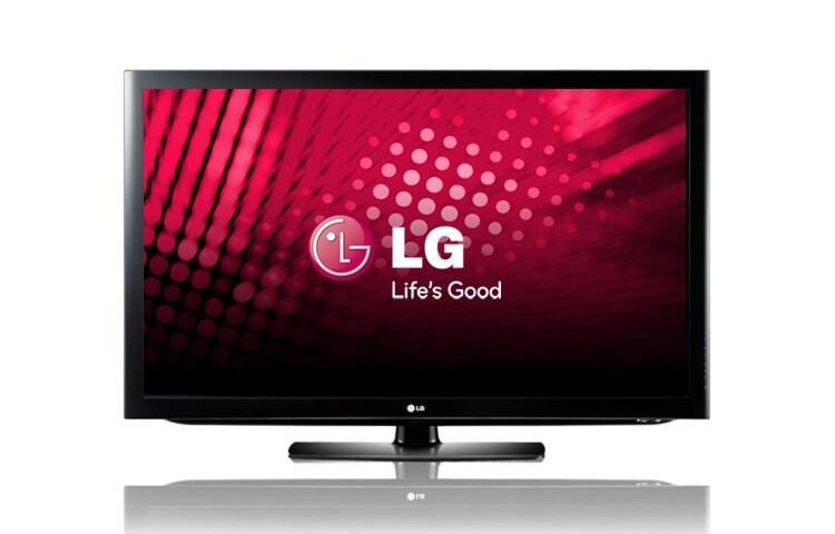 Вид ЖК-телевизор с HDMI и USB подключениями 37LD450 спереди