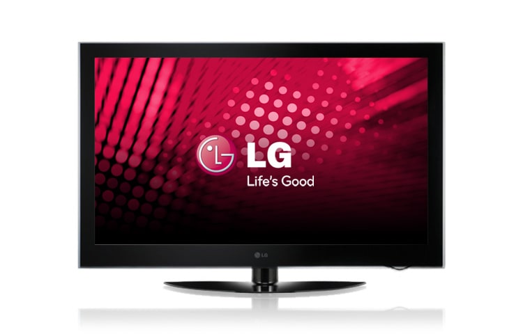 Вид Телевизор LG с технологией максимального разрешения изображения высокой четкости 42PQ600R спереди