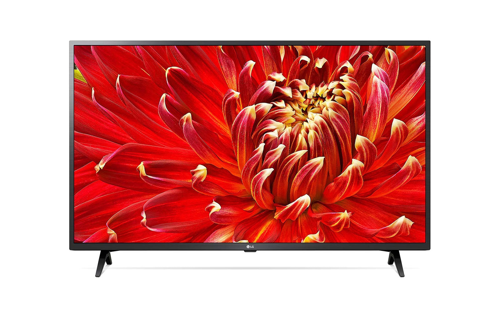 Вид Телевизор LG,LED 43&#34;, 2K, Технология Active HDR,ThinQ AI, Smart, Virtual Surround Plus 43LM6300PLA спереди