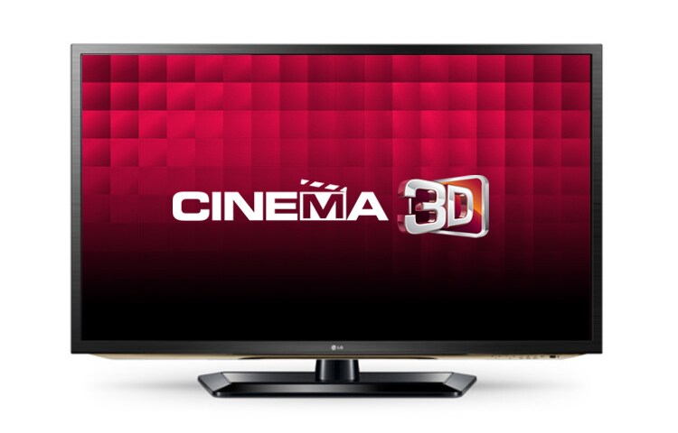 Вид Cinema 3D-телевизор для небольших помещений 47LM580T спереди