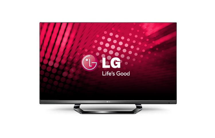 Вид LG Full HD LED ТВ серии LM640T 47LM640T спереди