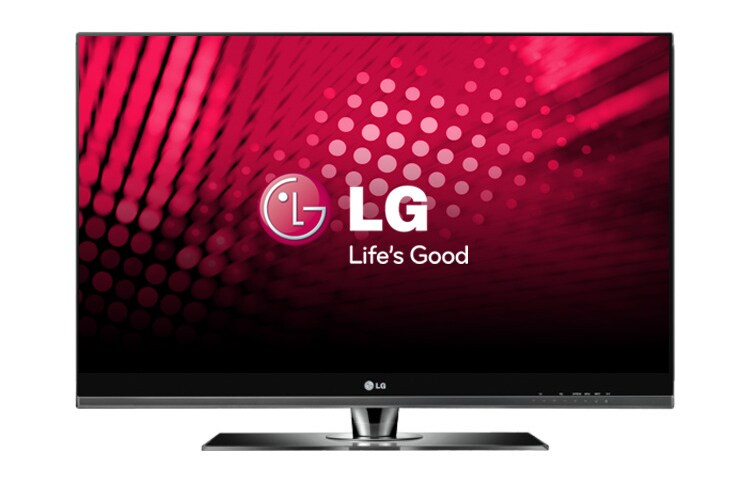Вид Почувствуйте безграничную свободу с новым телевизором от LG (BORDERLESS) 47SL8500 спереди