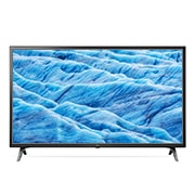 Front view of Телевизор LG,LED 49", 4K, Технология 4K Active HDR,ThinQ AI, Smart, Ultra Surround Sound 49UM7100PLB