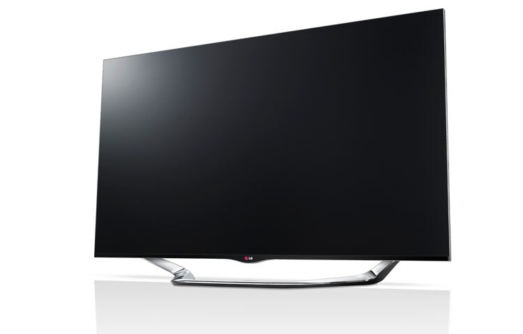 Вид Улучшенный дизайн экрана Cinema Screen, Премиальное содержание Cinema 3D Smart TV 60LA860V спереди