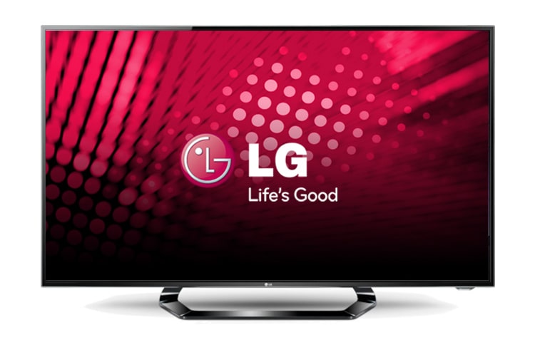 Вид LG Full HD LED ТВ серии LM645T с диагональю 60&#34; 60LM645T спереди