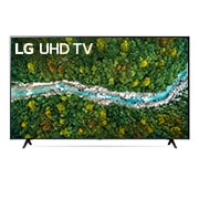 Вид LG UP77 60&#39;&#39; 4K Smart UHD телевизор 60UP77506LA спереди