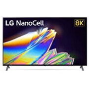 Вид Телевизор LG NanoCell 65’ 8K IPS, ThinQ AI, WebOS 5.0, Dolby Atmos 65NANO956NA спереди