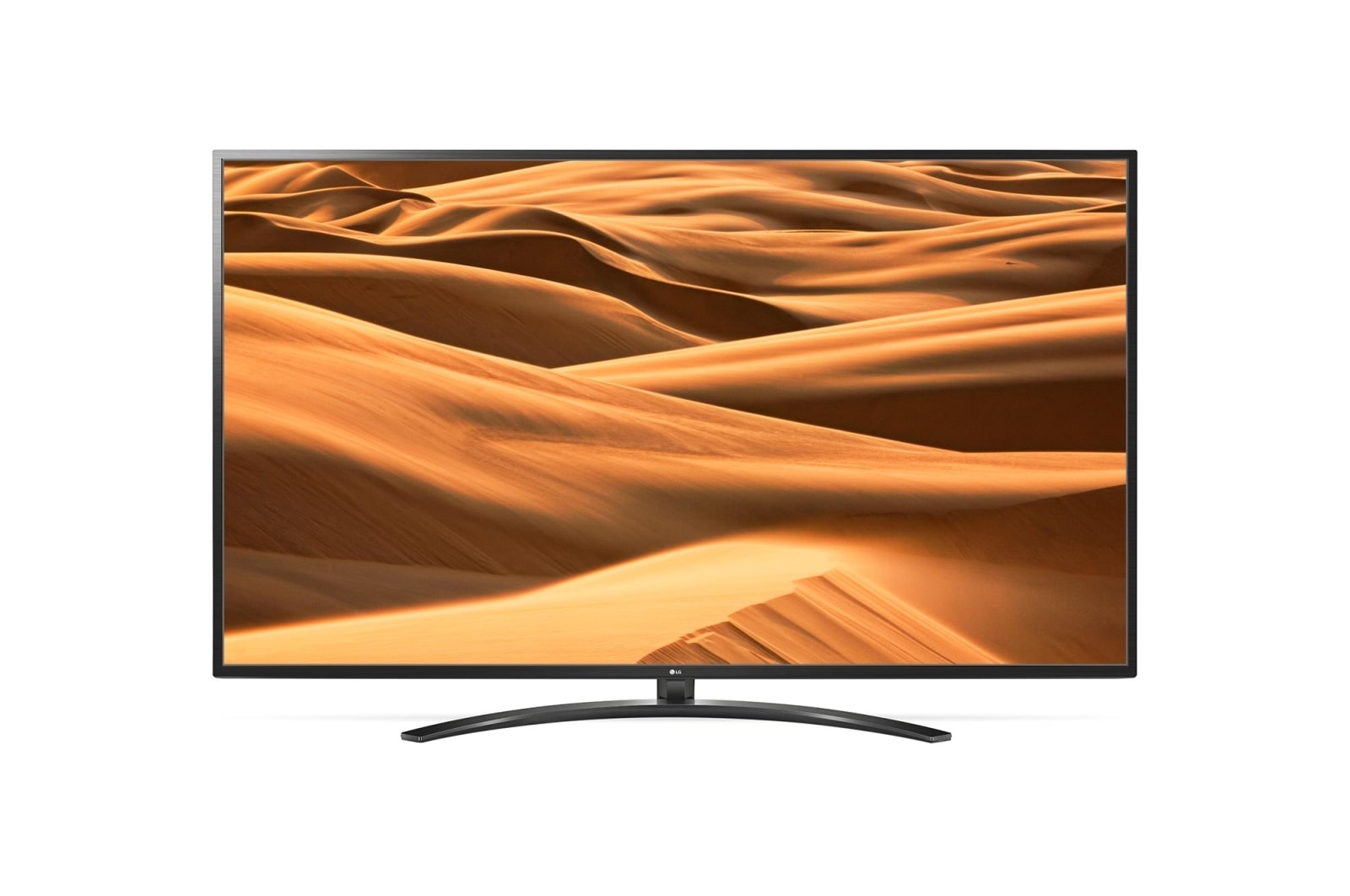 Вид Телевизор LG,LED 70&#34;, 4K, Технология 4K Active HDR,ThinQ AI, Smart, DTS Virtual:X 70UM7450PLA спереди