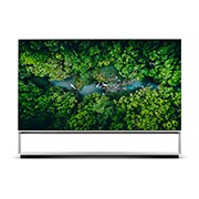 Вид Телевизор LG OLED 77’ 8K, ThinQ AI, WebOS 5.0, Dolby Atmos OLED77ZX9LA спереди