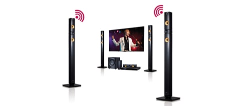 Беспроводные тыловые колонки