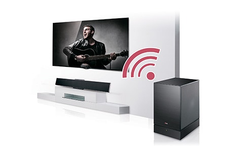 Беспроводной активный сабвуфер