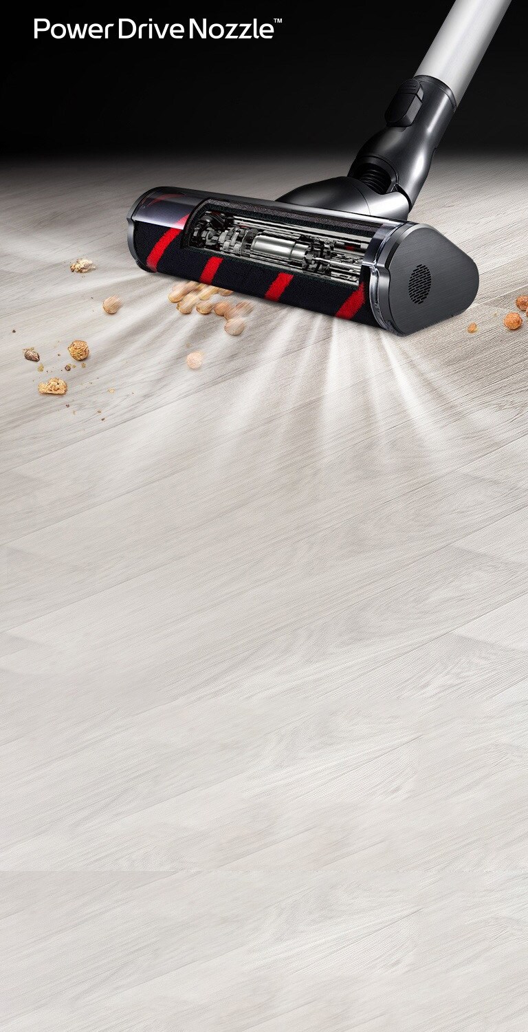 LG CordZero A9 Подача мощности прямо на щётку