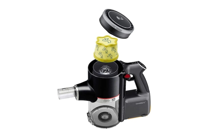 LG Беспроводной пылесос LG CordZero™ A9K-MAX1 Kompressor™, 200 Вт, A9K-MAX1