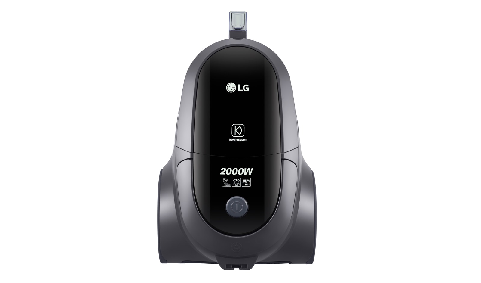 LG Пылесос LG Simple Bin, 380 аВт, с чашей для сбора пыли, щетка для шерсти животных, фильтр HEPA13, VC53001KNTC