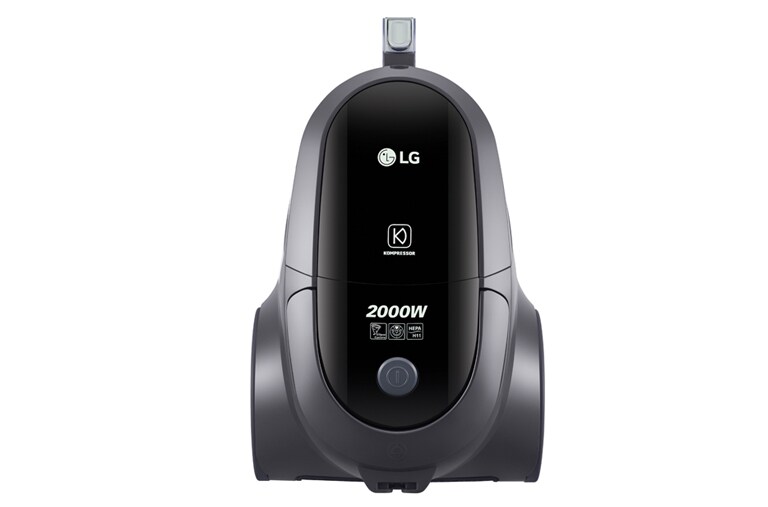 LG Пылесос LG Simple Bin, 380 аВт, с чашей для сбора пыли, щетка для шерсти животных, фильтр HEPA13, VC53001KNTC