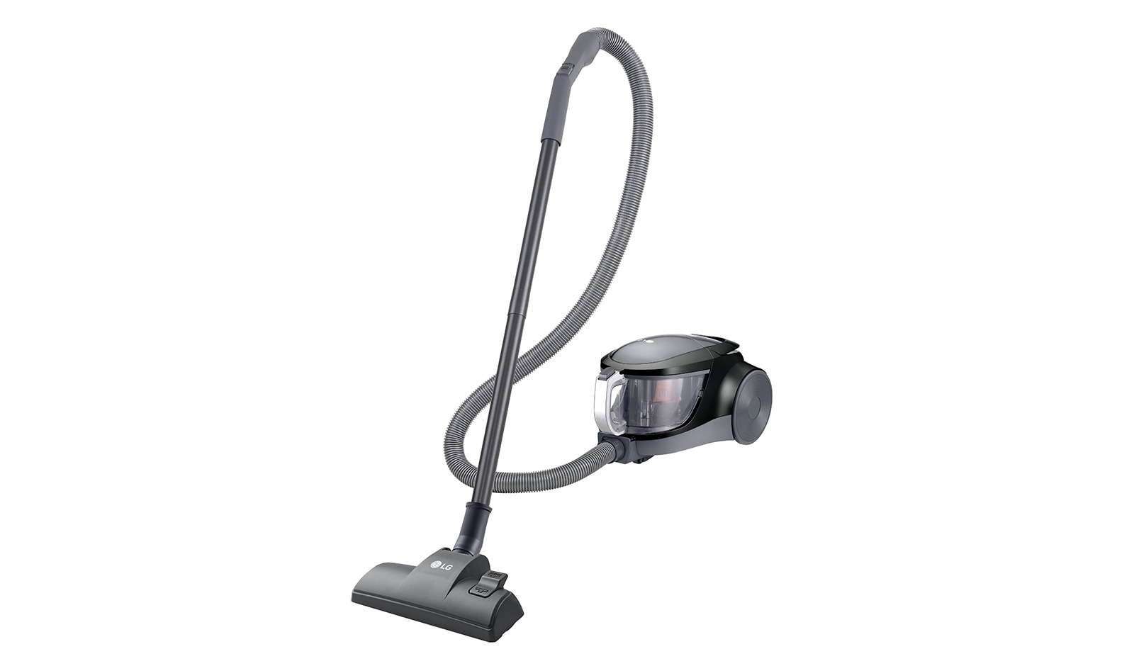 Front view of Пылесос LG Simple Bin, 380 аВт, с чашей для сбора пыли, циклон VK76A00NDS