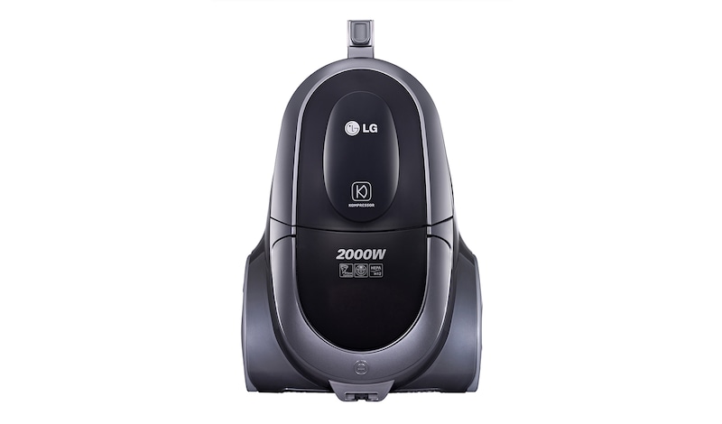 LG Пылесос LG Kompressor, 380 аВт, система прессования пыли, циклон, щетка для шерсти животных, VK76W02HY