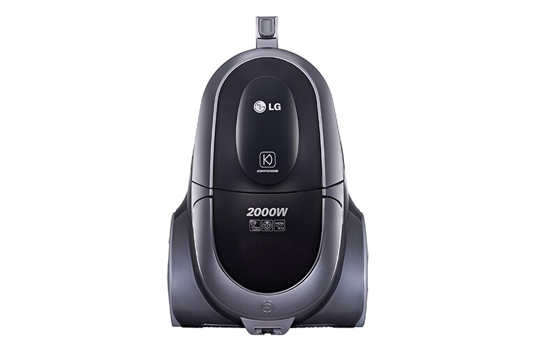 LG Пылесос LG Kompressor, 380 аВт, система прессования пыли, циклон, щетка для шерсти животных, VK76W02HY