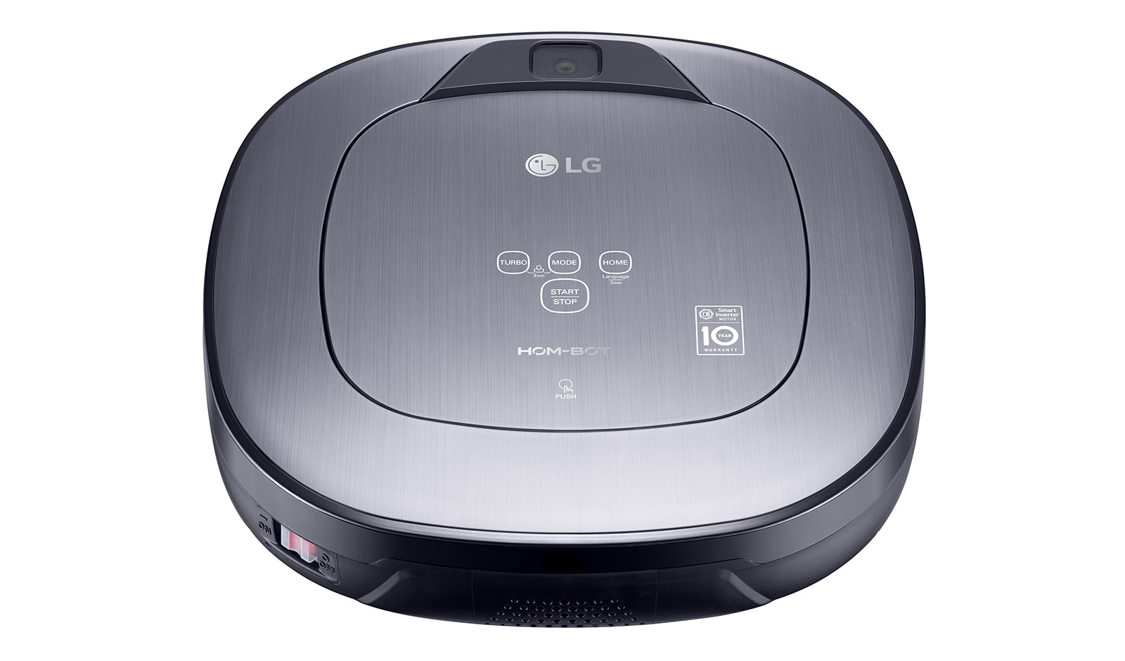 LG Робот-пылесос LG HOM-BOT SQUARE со Smart Inverter мотором, датчиком пола, VR6570LVMB