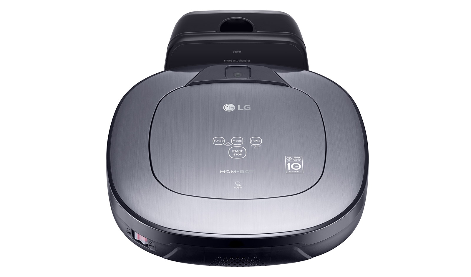 LG Робот-пылесос LG HOM-BOT SQUARE со Smart Inverter мотором, датчиком пола, VR6570LVMB
