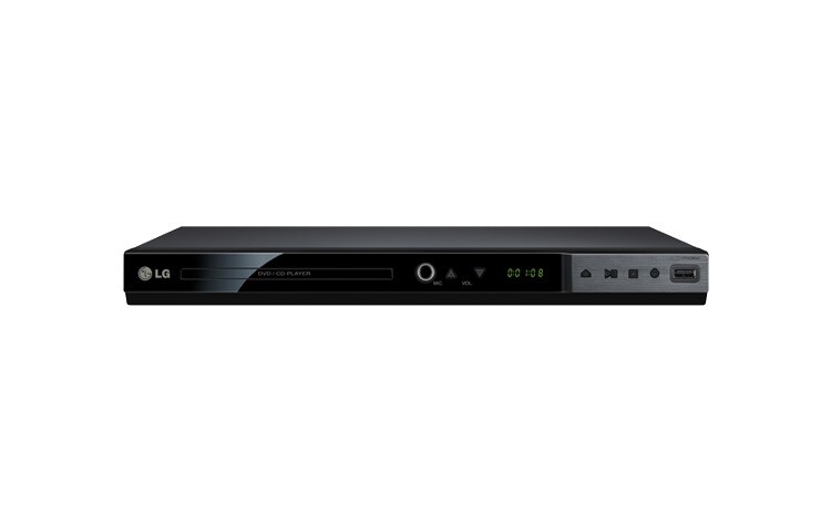Вид DVD-проигрыватель с HDMI и караоке DP527H спереди
