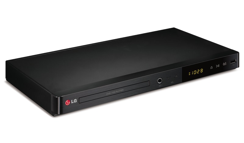 LG Проигрыватель DVD, Преобразование изображения до Full HD (1080p) , DP547H