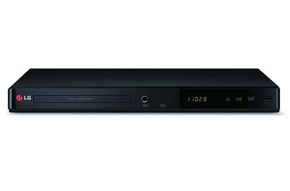 LG Проигрыватель DVD, Преобразование изображения до Full HD (1080p) , DP547H