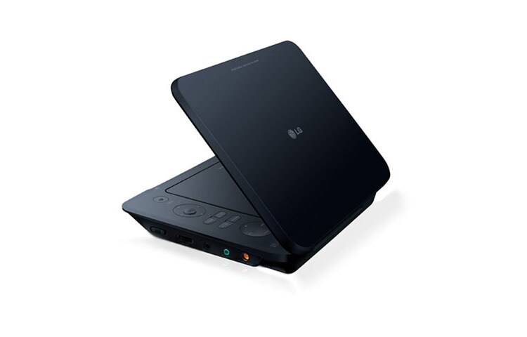 LG Портативный DVD плеер с поворотным дисплеем и встроенными играми, DP650
