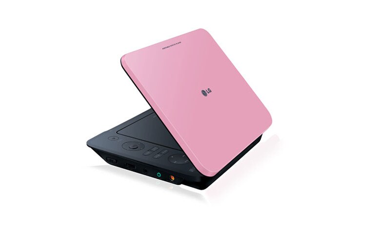 LG Портативный DVD плеер с поворотным дисплеем и встроенными играми, DP650