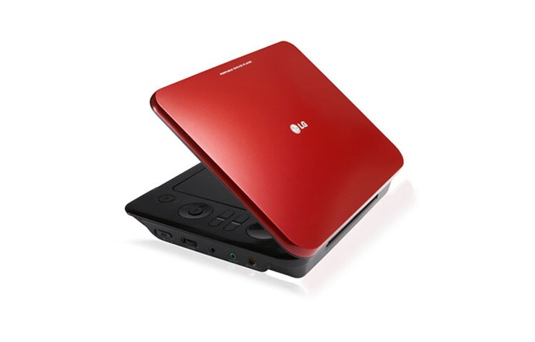 LG Портативный DVD плеер с поворотным дисплеем и встроенными играми, DP650