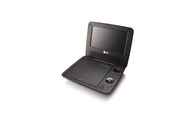 LG Портативный DVD плеер с поворотным дисплеем и встроенными играми, DP650