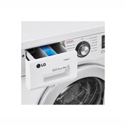 LG Узкая стиральная машина LG с фронтальной загрузкой 4 кг , F1096SDS3