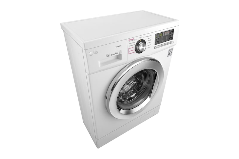 LG Узкая стиральная машина LG с фронтальной загрузкой 4 кг , F1096SDS3