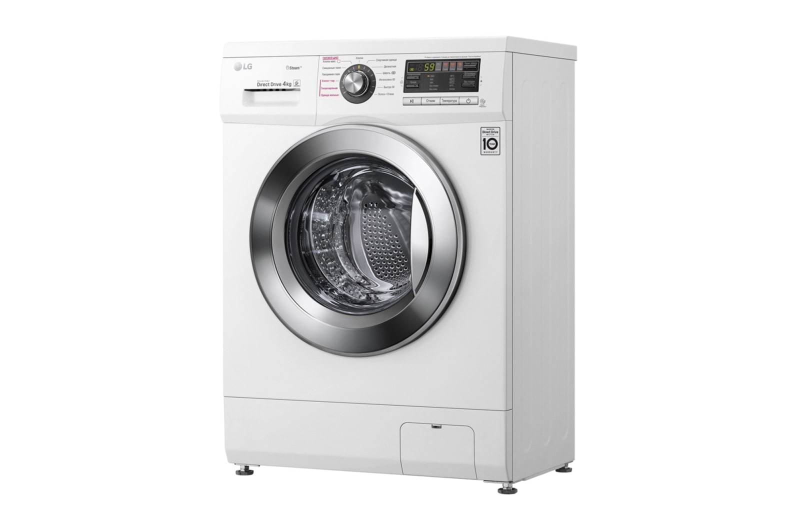 LG Узкая стиральная машина LG с фронтальной загрузкой 4 кг , F1096SDS3