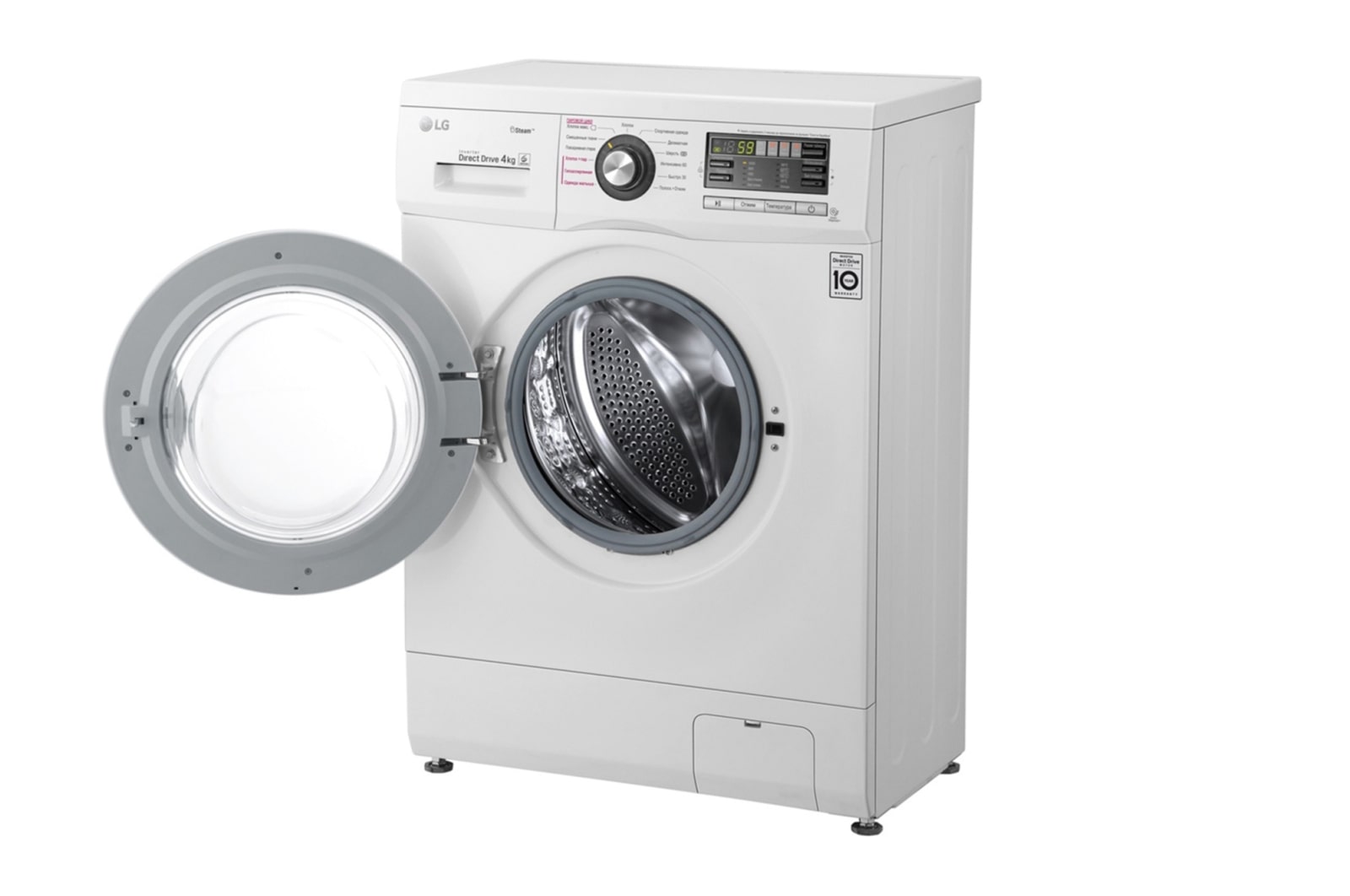 LG Узкая стиральная машина LG с фронтальной загрузкой 4 кг , F1096SDS3