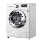 LG Стиральная машина LG с фронтальной загрузкой, 6 кг, Стирка с паром Steam, 6 движений заботы, F1296NDS3