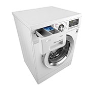 LG Стандартная стиральная машина c функцией пара Steam, 8кг, F1296TDS3