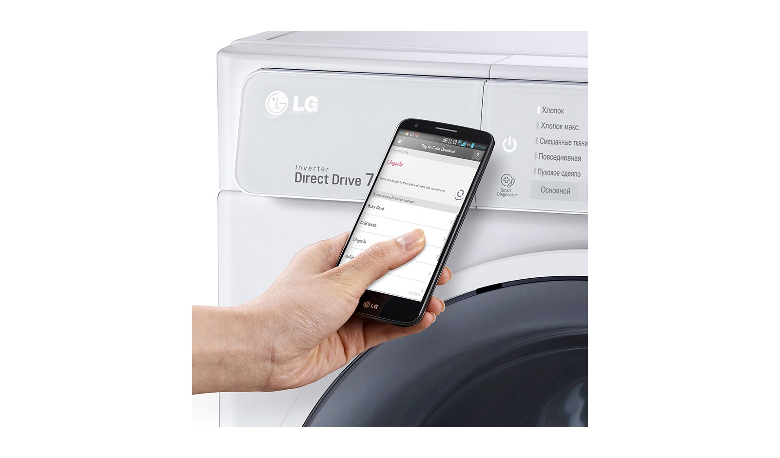 LG Стиральная машина с функцией сушки LG F12U1HDM1N , F12U1HDM1N