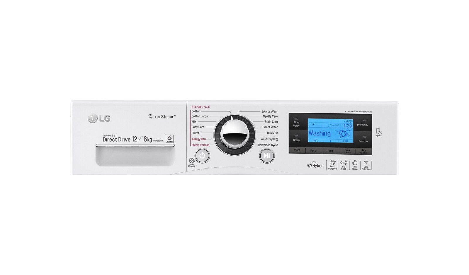 LG Стиральная машина F1695RDH, F1695RDH