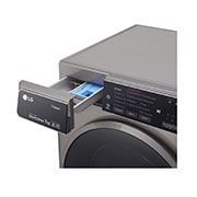 LG Стиральная машина LG с фронтальной загрузкой, 7 кг, Стирка с паром Steam, 6 движений заботы, F2H6HS8S