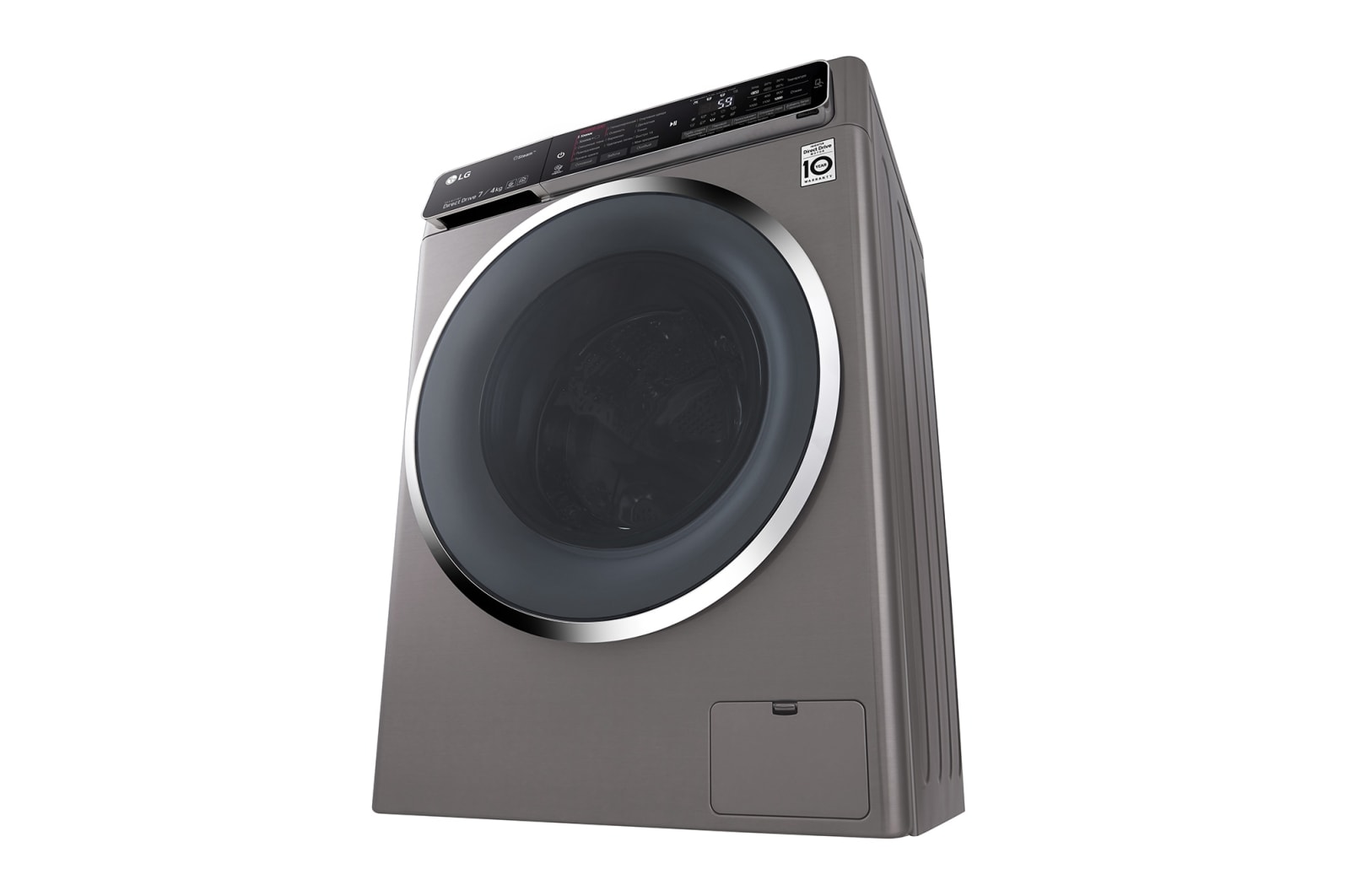 LG Стиральная машина LG с фронтальной загрузкой, 7/4 кг, Стирка и Сушка, 6 движений заботы, F2H7HG2S