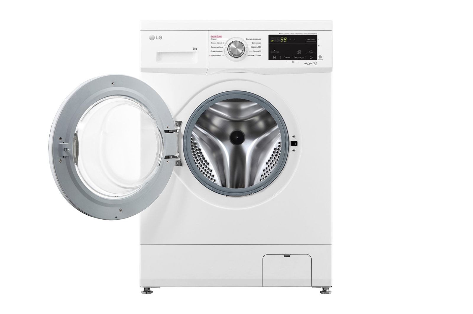 LG Стиральная машина LG F2J3NS2W DirectDrive™ 6 кг , F2J3NS2W