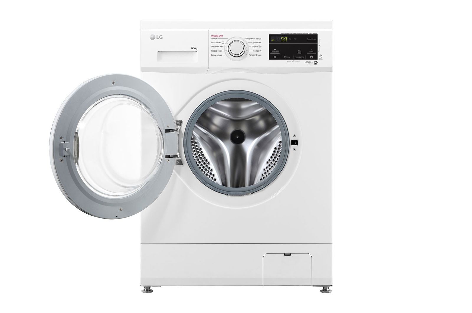 LG Стиральная машина LG F2J3WS0W DirectDrive™ 6.5 кг, F2J3WS0W